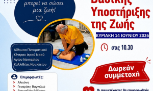 Σεμινάριο Βασικής Υποστήριξης της Ζωής στην Καλλιθέα από το Δήμο Ηρακλείου Σεμινάριο Βασικής Υποστήριξης της Ζωής στην Καλλιθέα από το Δήμο Ηρακλείου