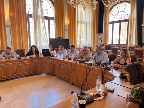 Σύσκεψη εργασίας για τα όρια των οικισμών του Δήμου Ηρακλείου Σύσκεψη εργασίας για τα όρια των οικισμών του Δήμου Ηρακλείου