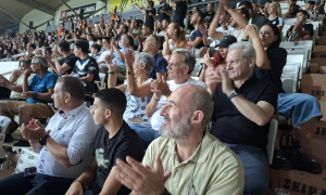 Στη μεγάλη γιορτή του ΟΦΗ στο «Γεντί Κουλέ» ο Δήμαρχος Ηρακλείου Αλέξης Καλοκαιρινός Στη μεγάλη γιορτή του ΟΦΗ στο «Γεντί Κουλέ» ο Δήμαρχος Ηρακλείου Αλέξης Καλοκαιρινός